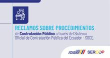 Reclamos sobre procedimientos de contratación pública