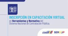 Inscripción en capacitación virtual 