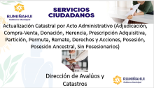 Dirección de Avalúos y Catastros