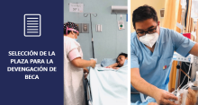 Selección de la plaza para la devengación de beca