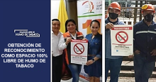 Obtención de reconocimiento ocmo espacio 100 libre de humo de tabaco