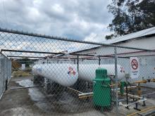 Revisión del sistema de enfriamiento del sistema de gas centralizado de GLP