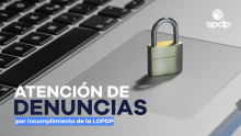 Atención de Denuncias por Incumplimiento de la LOPDP