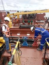 Inspección de seguridad a bordo de los buques (zafarranchos, pruebas, trabajos, etc.)