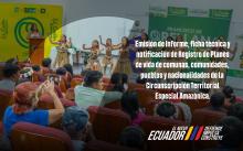 Imagen descriptiva de comunas, comunidades, pueblos y nacionalidades beneficiarias del Fondo Común