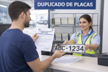 DUPLICADO DE PLACA POR DETERIORO