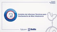Emisión de Informes Técnicos para Declaratoria de Bien Mostrenco