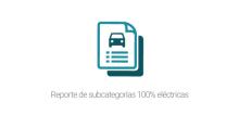 Reporte de subcategorías 100% eléctricas