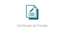 Certificado de Fiscalía