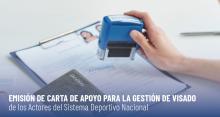 Carta de apoyo 