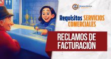 Trámite reclamos errores en la facturación